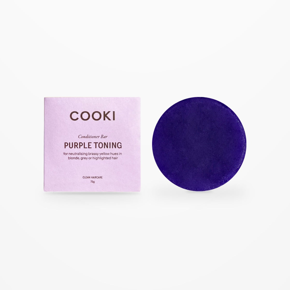Cooki Purple Toning Conditioner Bar